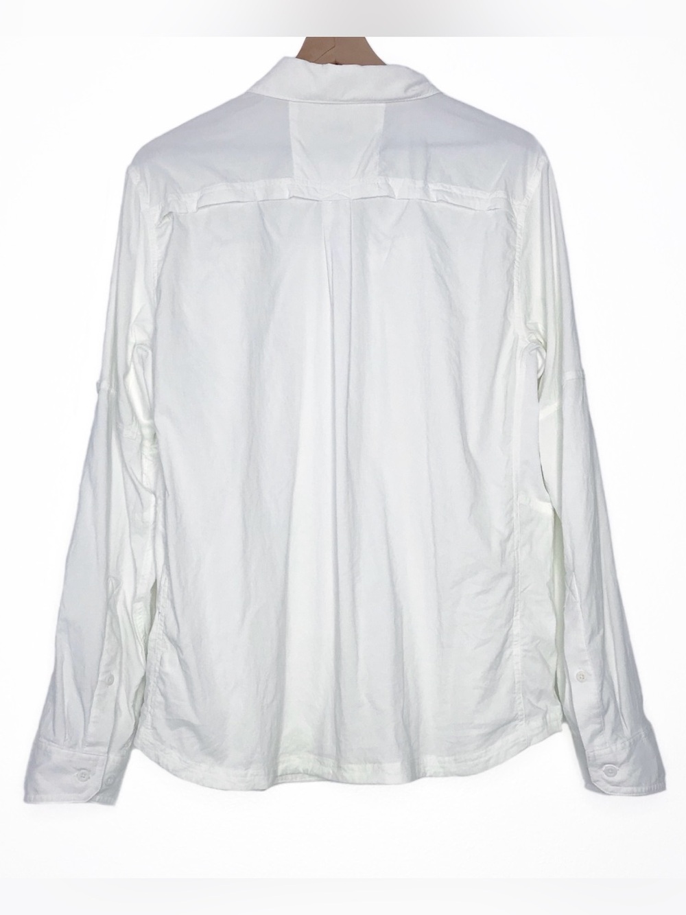 REI Sahara White Long Sleeve Hiking Shirt M - Picture 2 of 12